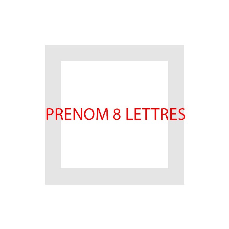 SON PRENOM en 8 Lettres