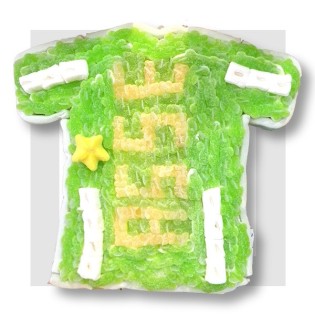 MAILLOT de FOOT composition de bonbons