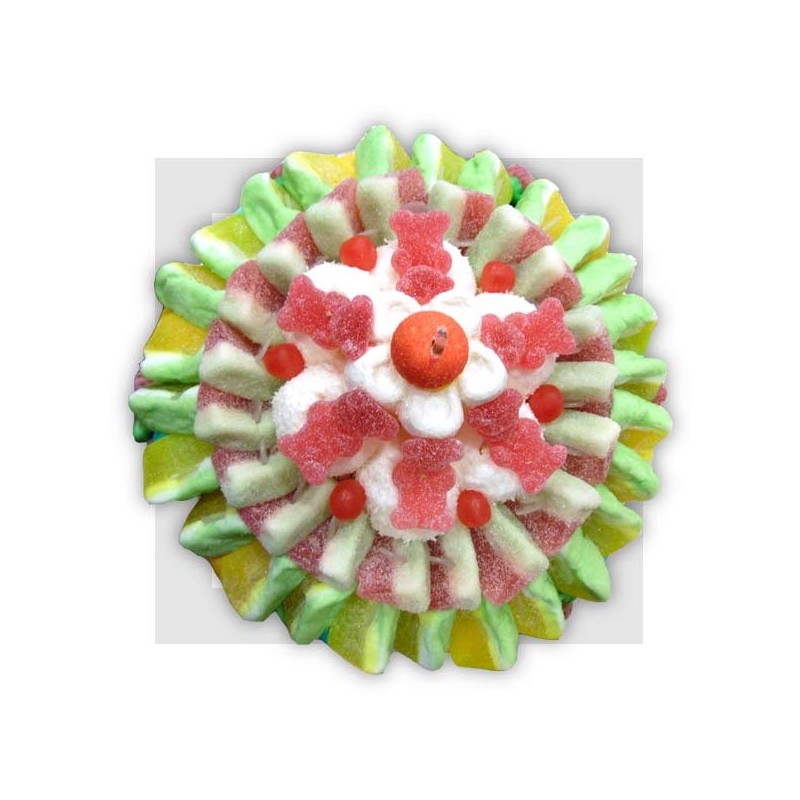 Pina-colada gâteau de bonbons