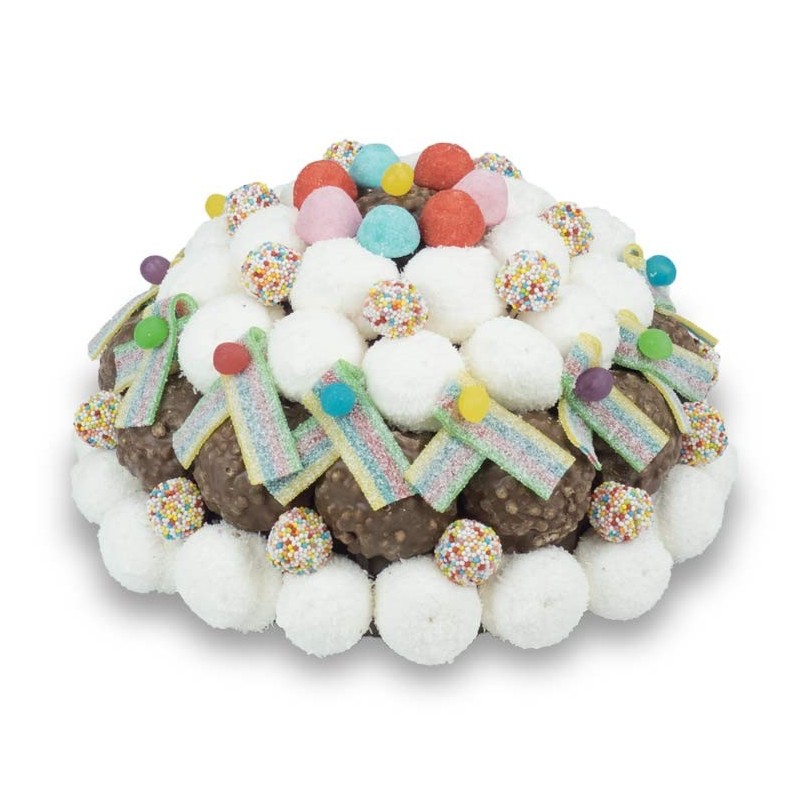 Gâteaux de bonbons Dôme multicolore