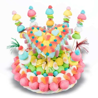 Gâteau Fiesta en bonbons