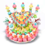 Gâteau Fiesta en bonbons