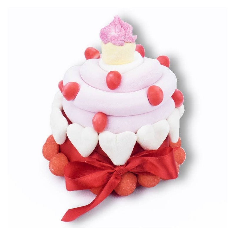 Le grand cupcake Rouge