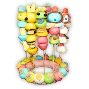 Lot de 40 brochettes bonbons, déco et anniversaire