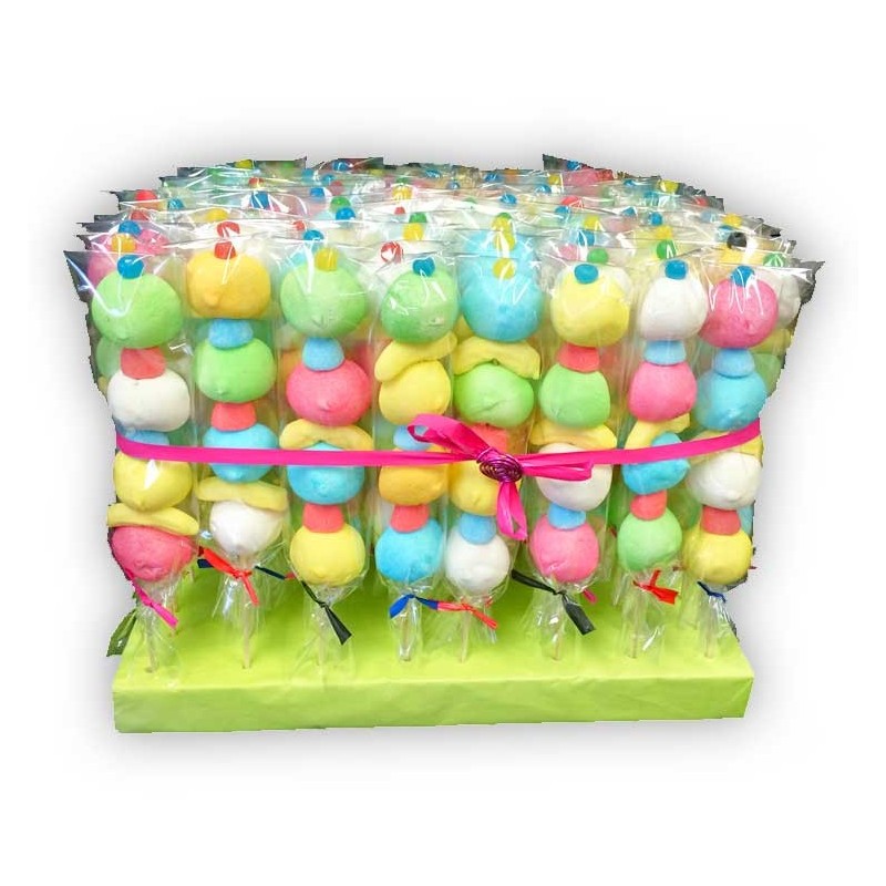 Lot de 40 brochettes bonbons, déco et anniversaire