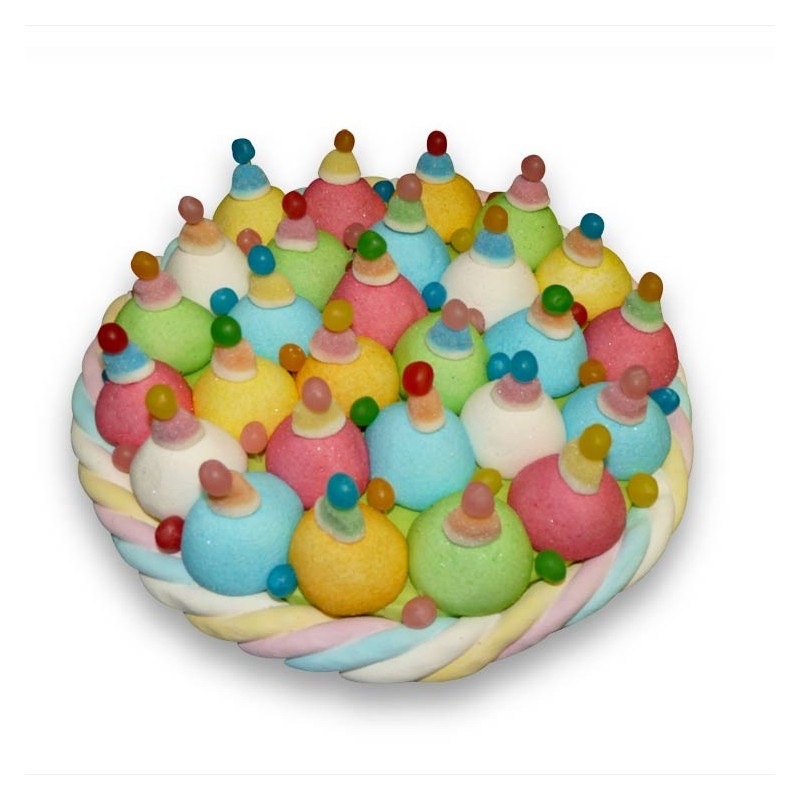 Le "Confetti" -Gâteau de bonbons