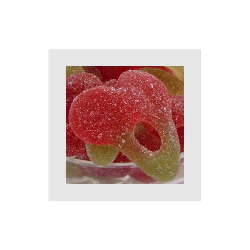 Cerise Happy Cherry Pik Haribo - gros plan