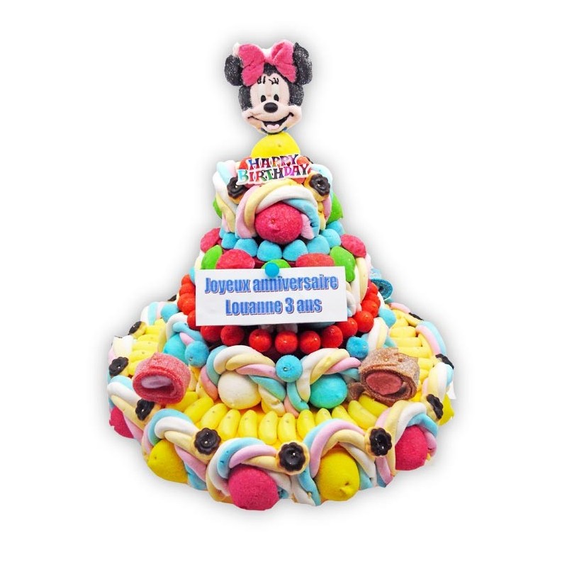 Café Disney Minnie Souris Bougie D'anniversaire 8e