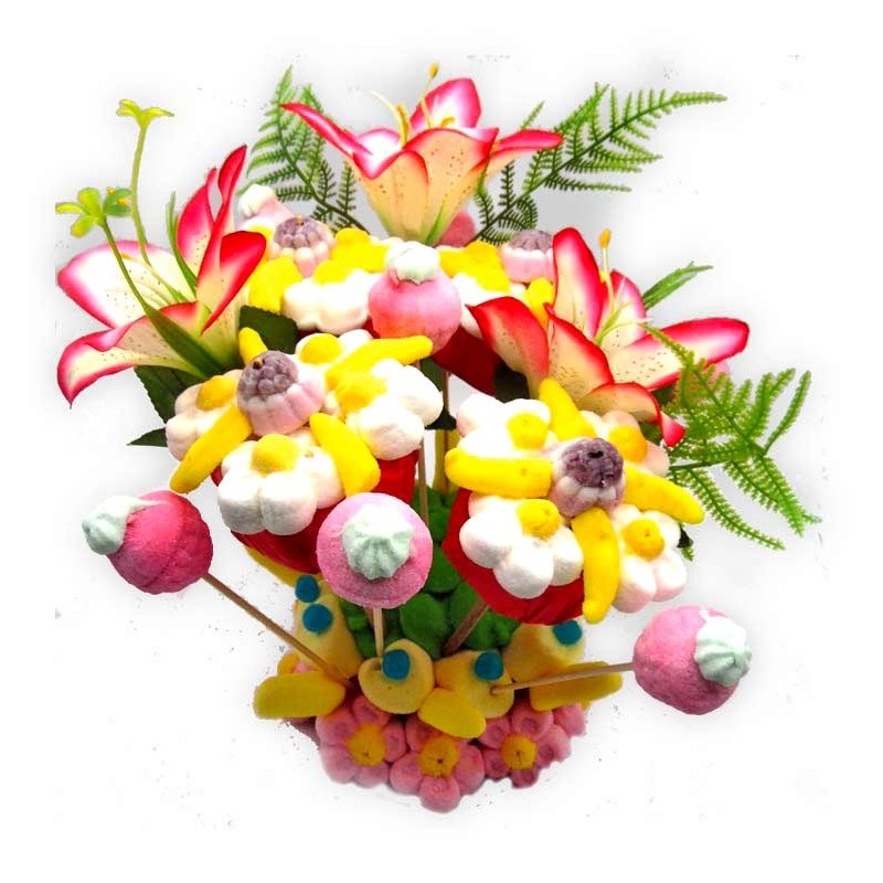 ITALYS - composition florale de bonbons
