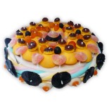 Le grand gâteau d'Halloween - gâteau de bonbons