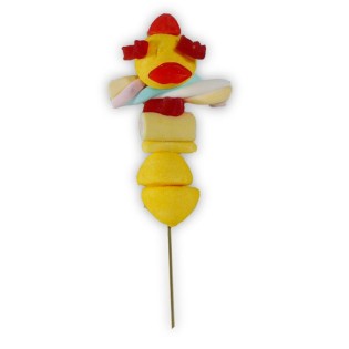 Brochettes de bonbons nounours