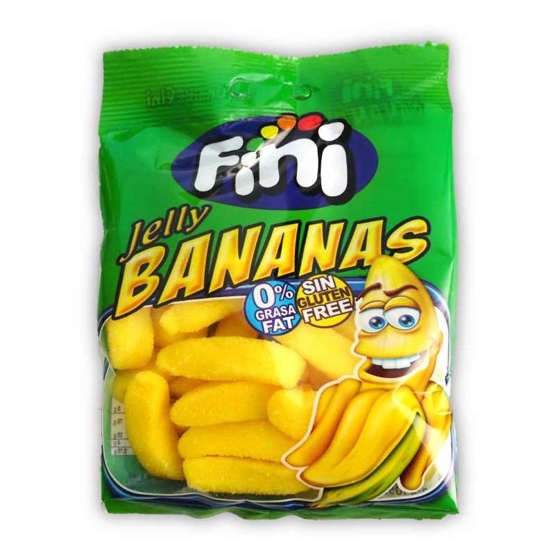 Jelly Bananas FINI en petit sachet de 90 g