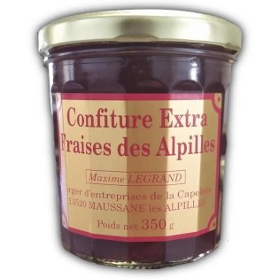 Confiture Extra de Fraises des Alpilles