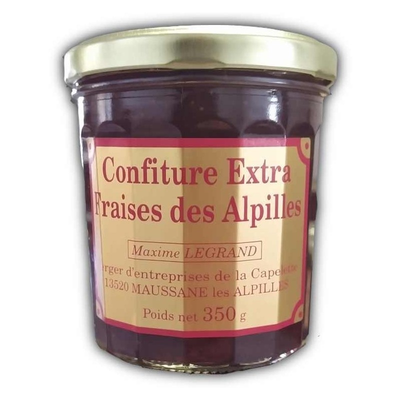 Confiture Extra de Fraises des Alpilles