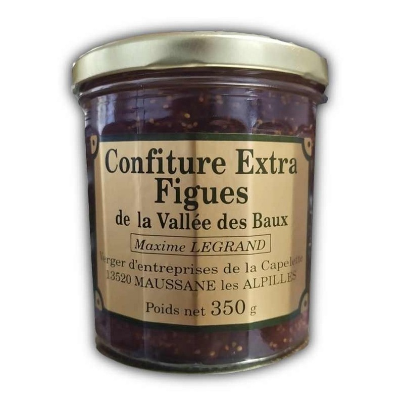 Confiture Extra de Figues de la Vallée des Baux