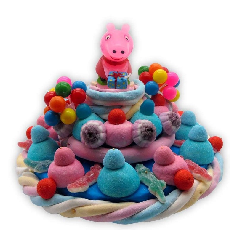 Sweets Peppa Pig - Gâteau d'anniversaire