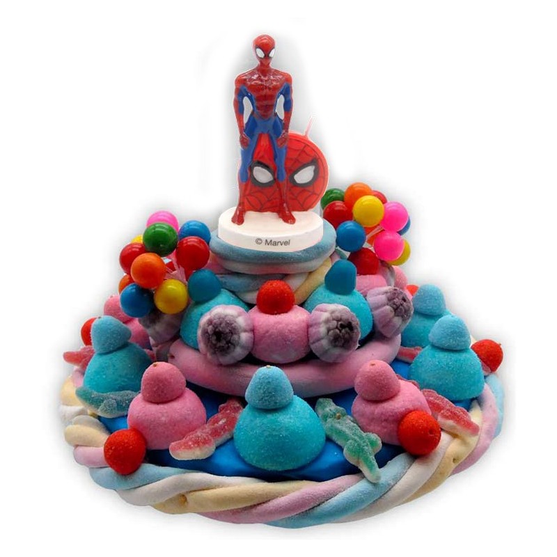 Sweets Spiderman - Gâteau d'anniversaire