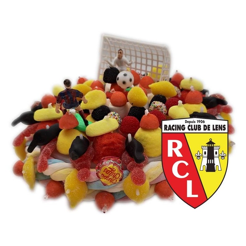 Le gâteau foot RC Lens