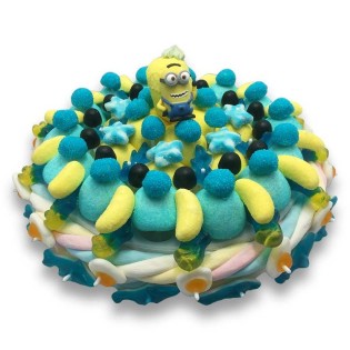 Gâteau de bonbon minion