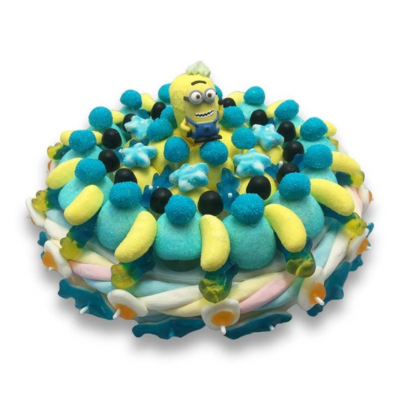 Gâteau de bonbon minion