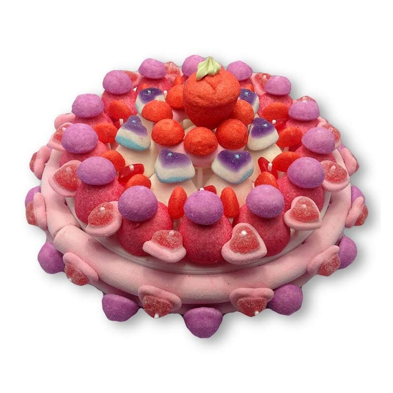Love - livraison d'un Gâteau de bonbons