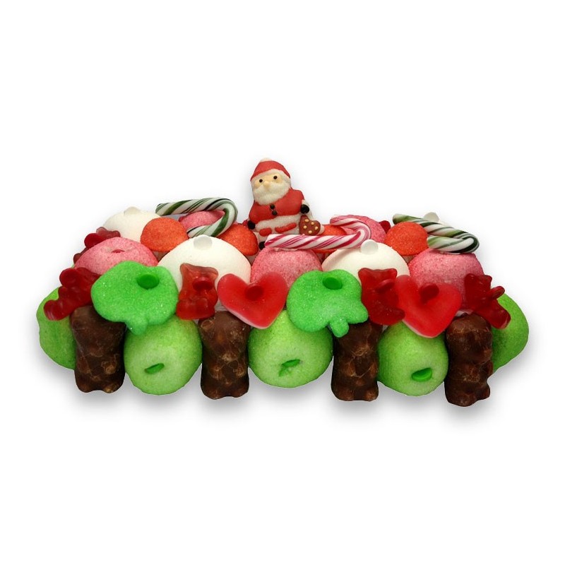 Bûche de Noël en Bonbon