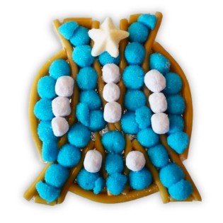 Logo OM, Composition de bonbons