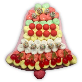 Cloche de pâques -composition de bonbons