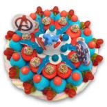 CAPTAIN AMERICA - Gateau de bonbons