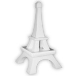 La tour Eiffel 3D en polystyrène pour gâteau de bonbons