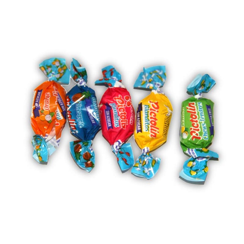 Blanditos chews-tendre_Orange, ananas, cerise, banane, Citron