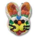 Gros lapin en bonbons – création maison