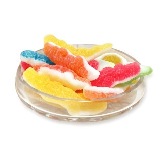 croco-Pik sucré  - Crocodiles acidulés multicolores