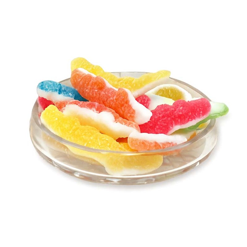 croco-Pik sucré  - Crocodiles acidulés multicolores