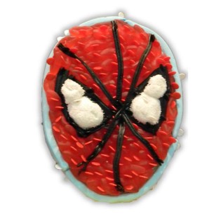 Tête de spiderman