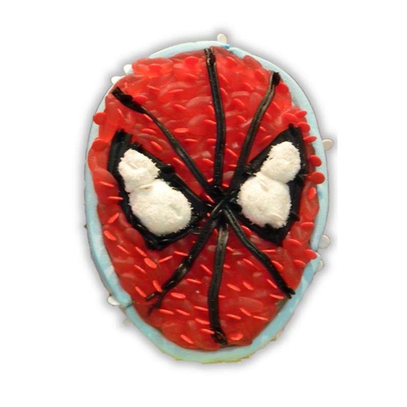 Tête de spiderman