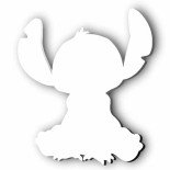 Une silhouette pleine de tendresse