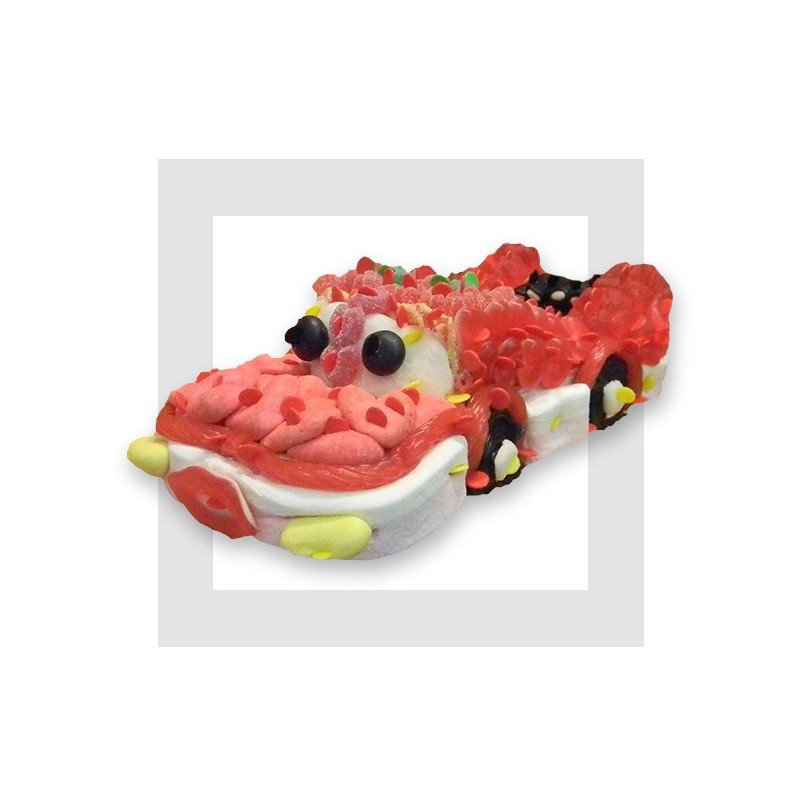 Voiture CAR FLASH McQUEEN 95 gâteau de bonbons