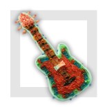ELVIS  guitare en bonbons