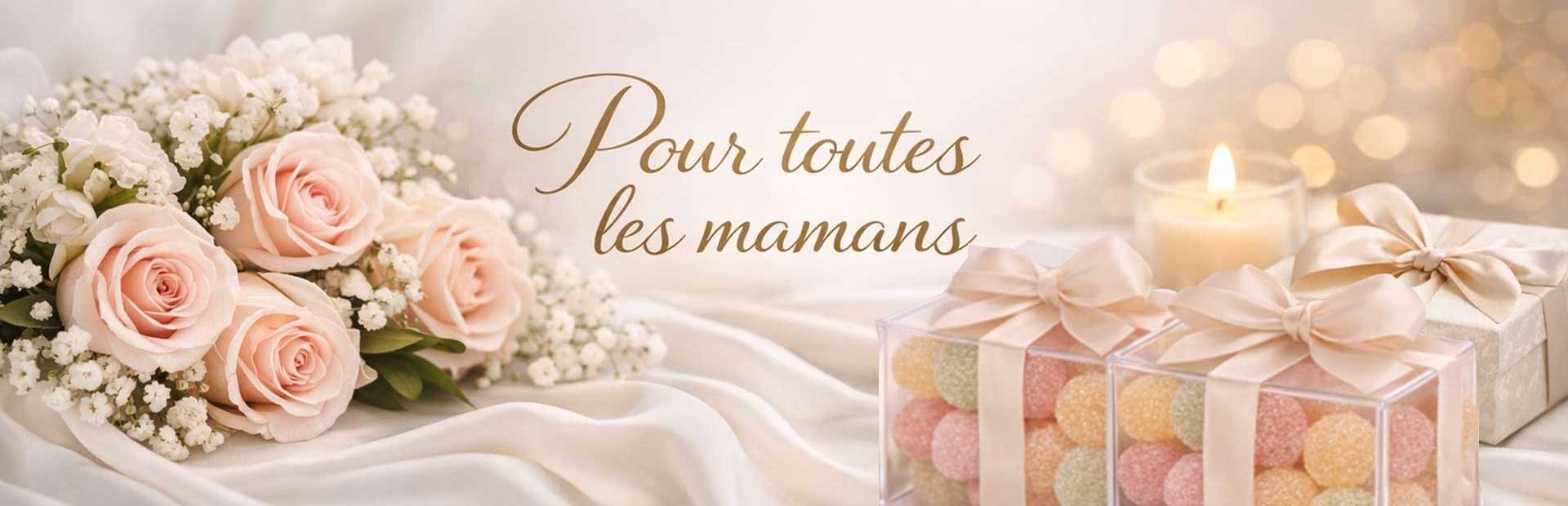 bandeau d'accueil pour la fête des mères