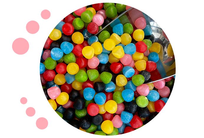 Mix de bonbons acidulés – planete gourmande